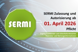 SERMI wird ab dem 01.04.2026 für alle Betriebe zur Pflicht - und Achtung: Das gilt auch für VW GEKO-User!
