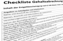 Checkliste Lohn IAM NET
