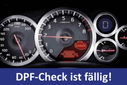 Wenn die Siganllampe für den Dieselpartikelfilter leuchtet muss dieser nicht umbedingt ausgetauscht werden.